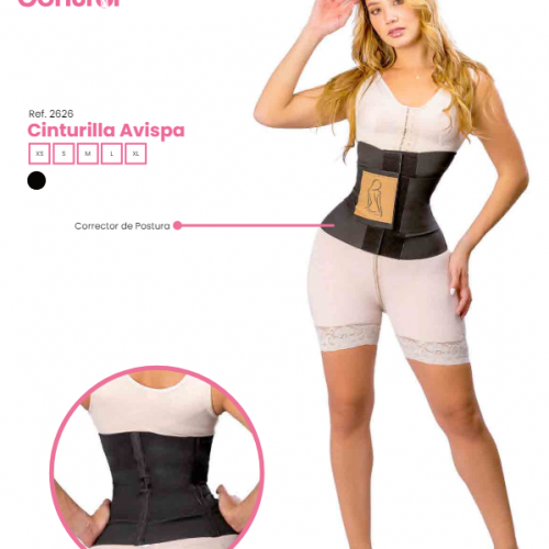 FAJA CINTURILLA AVISPA TALLA S NEGRA – Econofertasrd