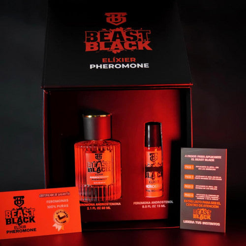 BEAST BLACK ( increible perfume de hombres con feromonas)