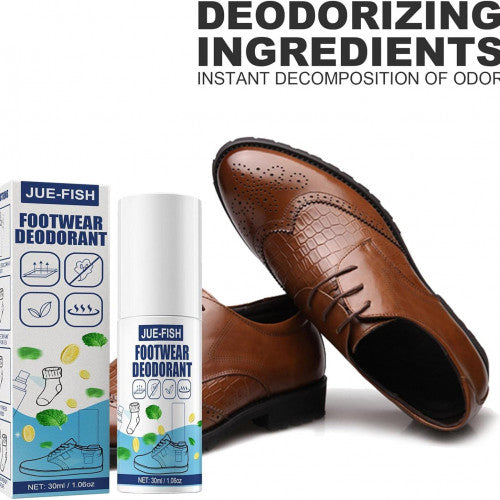 DESODORANTE NATURAL PARA CALZADO 30 ML Y ELIMINADOR OLORES, CALCETINES PARA ZAPATOS, DESODORANTE EN AEROSOL PARA PIES