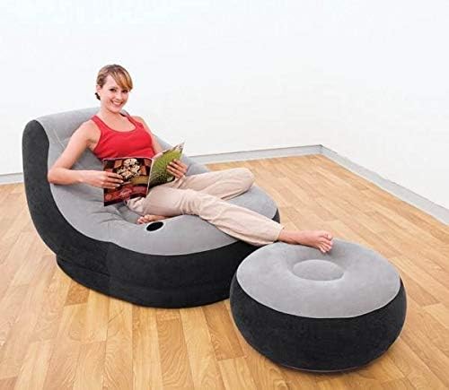 SILLON Y REPOSAPIÉS INFLABLE INTEX